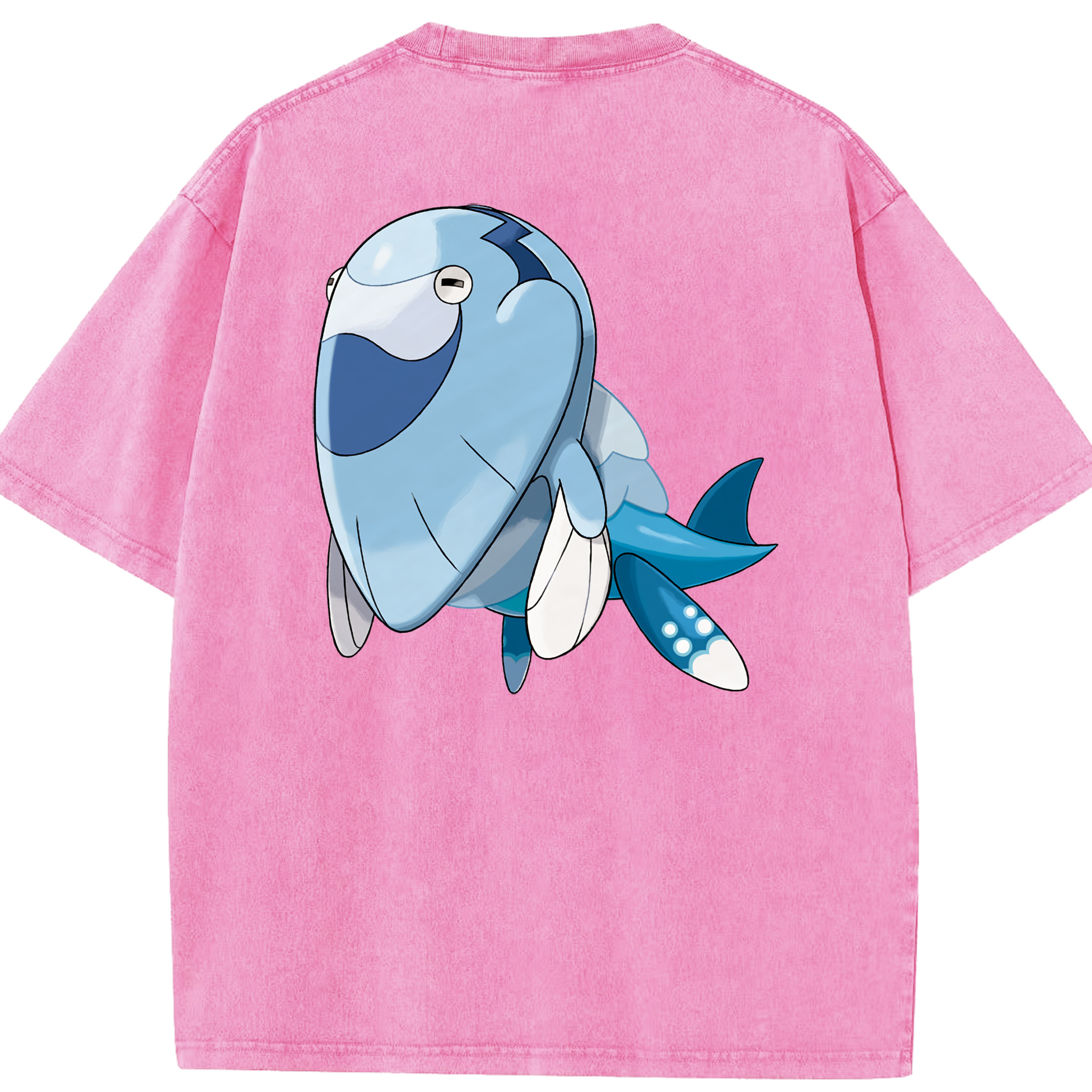（画像用） ポケットモンスター Pokémon 綿100% ヴィンテージ風 半袖Tシャツ（背面プリント）